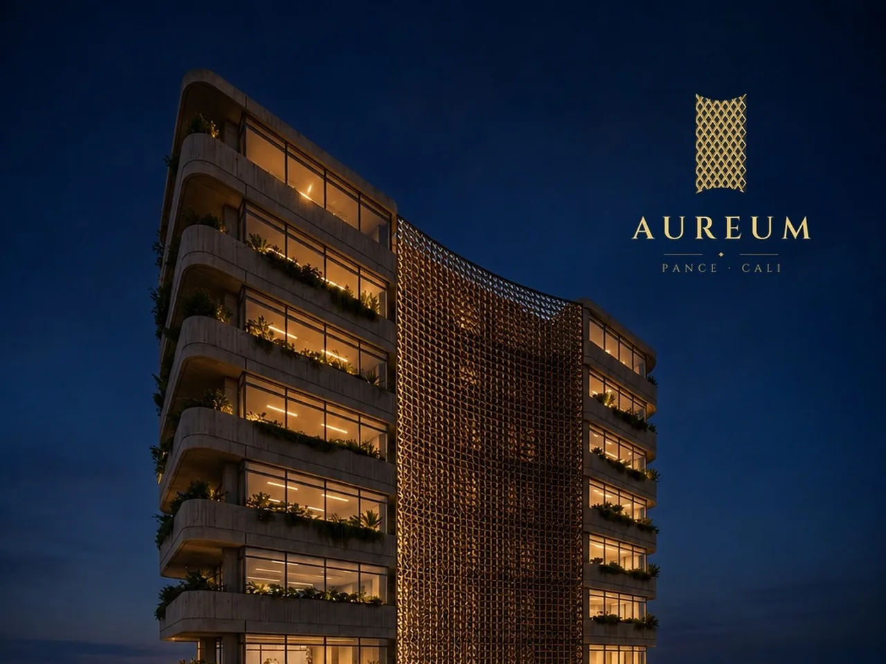 Edificio Aureum — diseño arquitectónico y marca Cali OXA Arquitectos