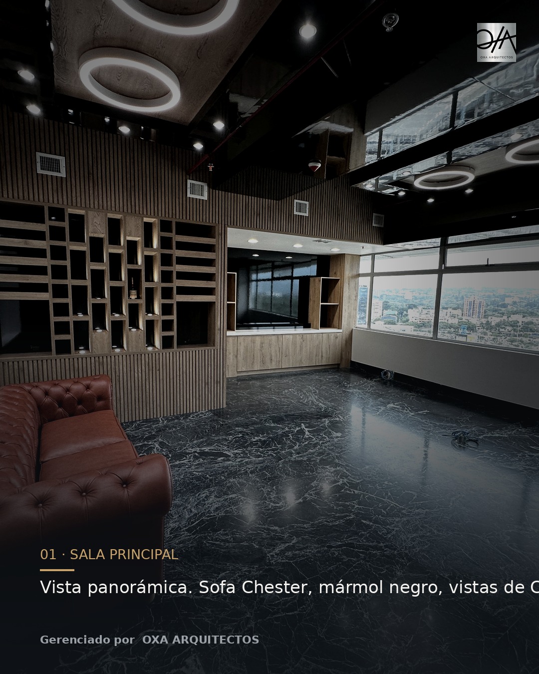 Oficina Cambulos Jardines 2 — adecuación de alto perfil OXA Arquitectos