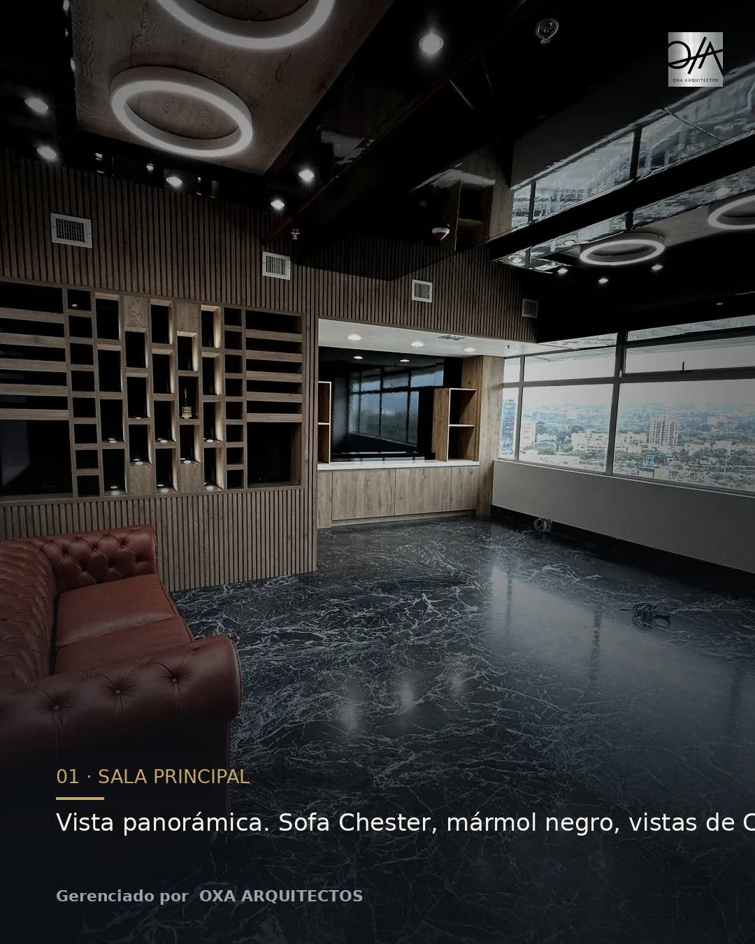 Oficina Cambulos Jardines 2 — adecuación de alto perfil OXA Arquitectos